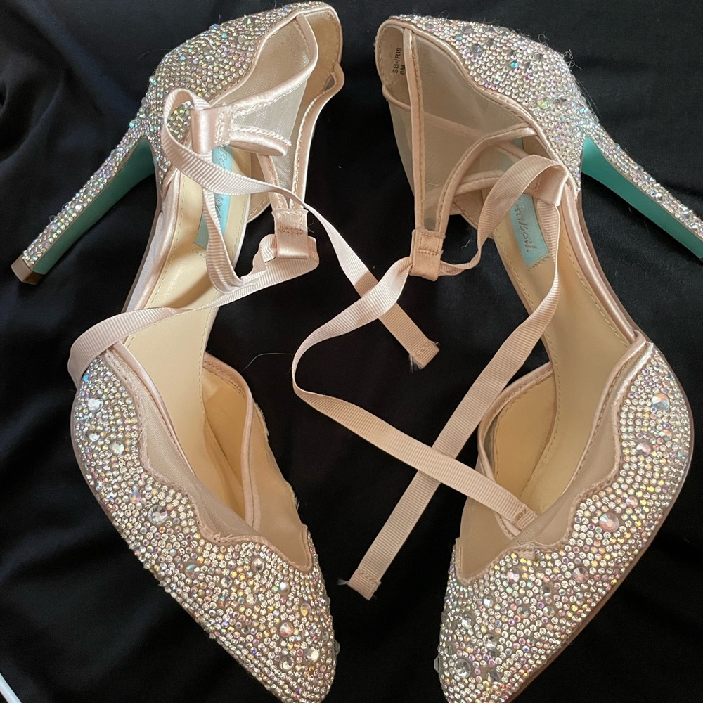Betsy Johnson wedding shoes